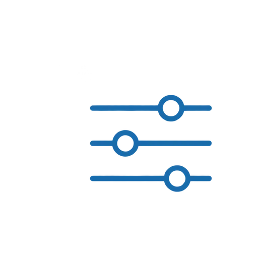 Material selection and quantity adjustment icon